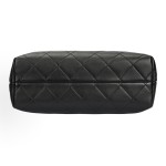 CHANEL⾹奈⼉ 25A  单肩⼿提包 ⼩号 灰黑色